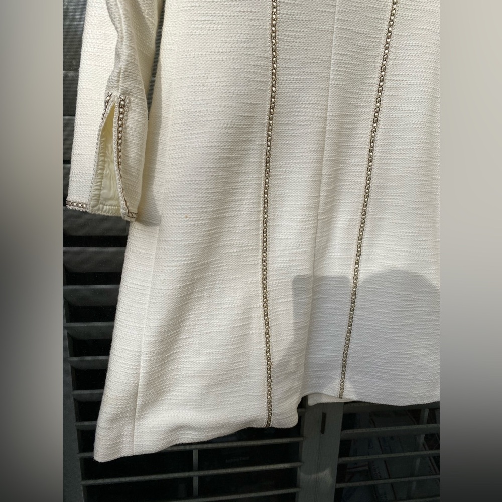 NWT Georgiou Studio Cotton Coat Size 4 - Picture 3 of 12